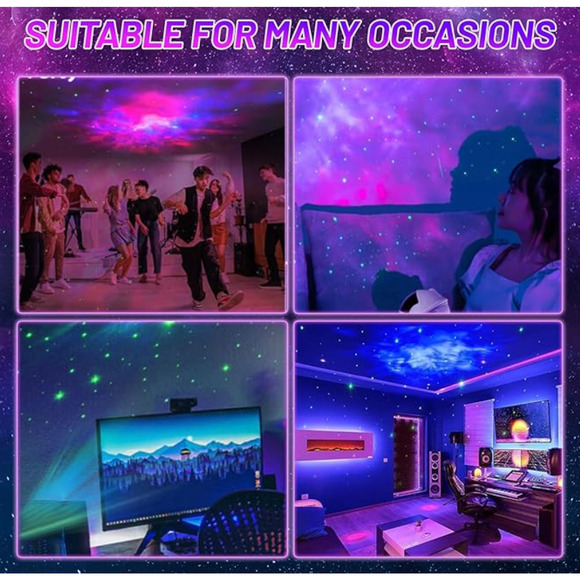 Astronaut Galaxy Projector Night Light Projector with Timer and Remote-Medium - Picture 3 of 7